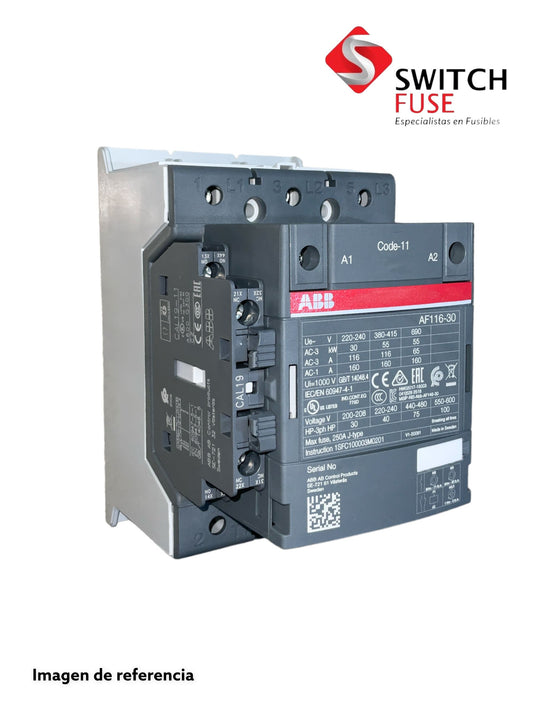 CONTACTOR TRIFASICO AF116-30-11-13