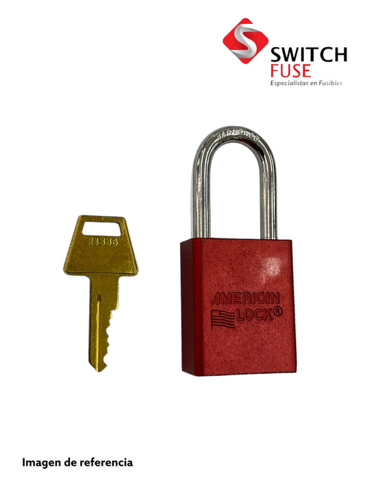 CANDADO ROJO AMERICAN LOCK