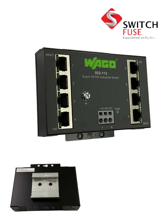 SWITCH ETHERNET 8 PUERTOS 852-112