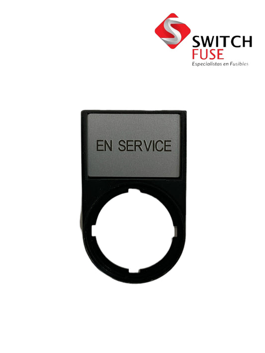 ETIQUETA EN SERVICE M22-ST-F7