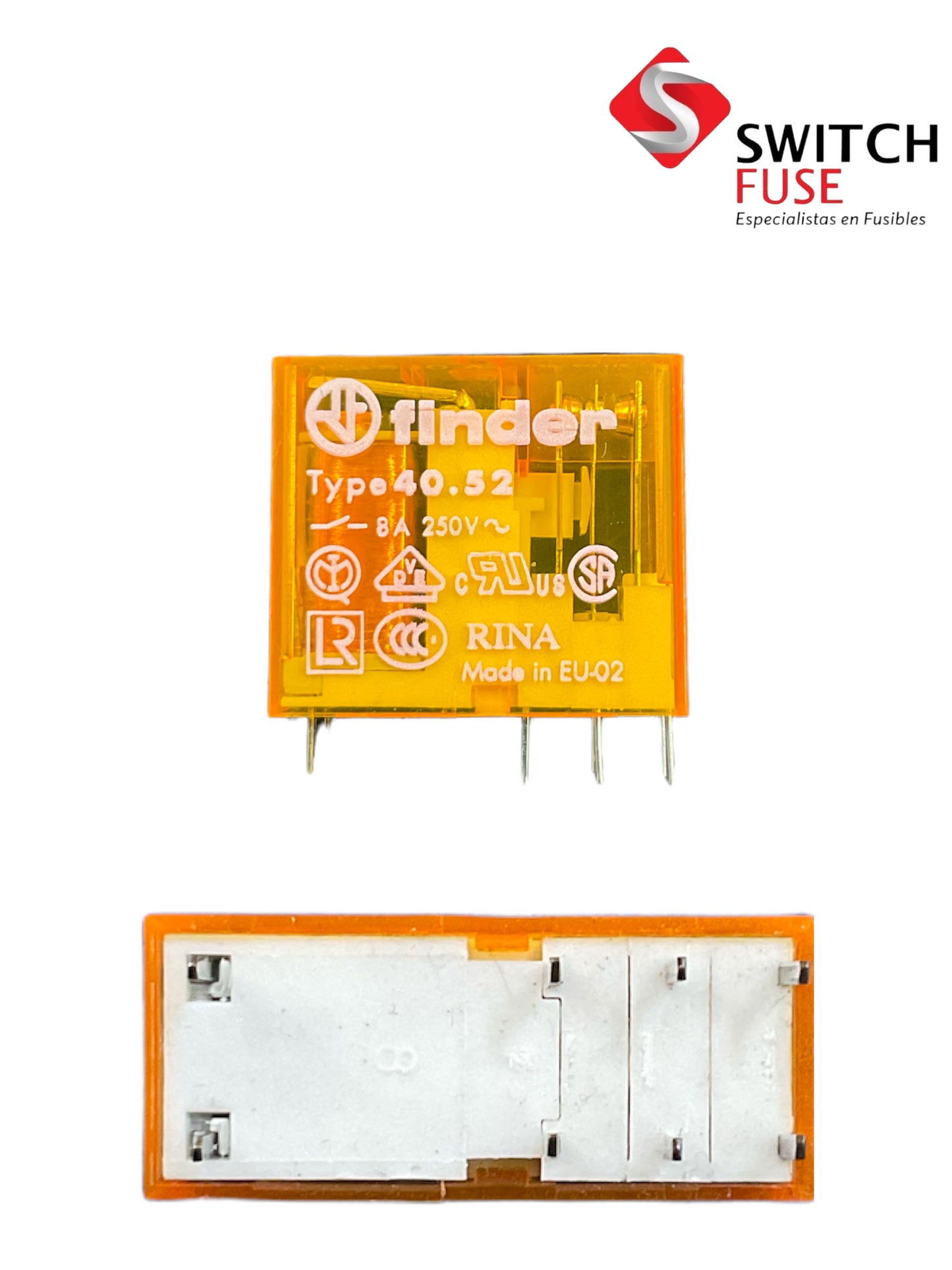 MINI RELE PARA CIRCUITO ENCHUFABLE 40.52.8.120.0000