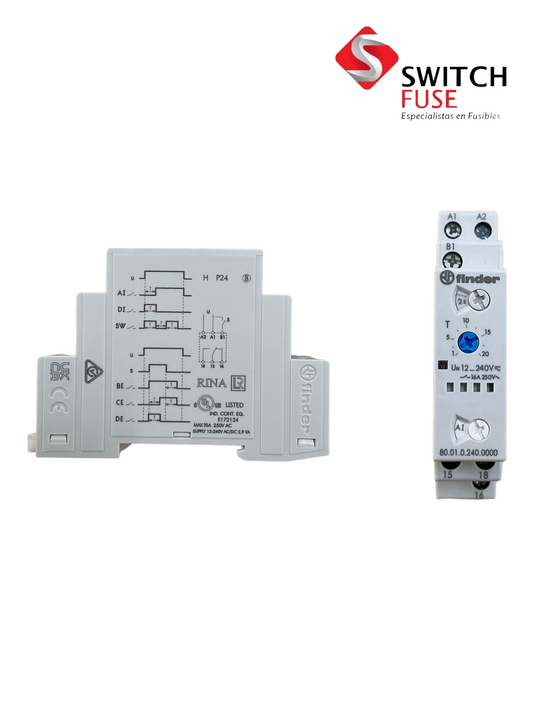 TEMPORIZADOR MODULAR TIPO 80.01