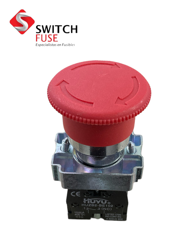 Boton Paro De Emergencia Bs542 Switchfuse 6857