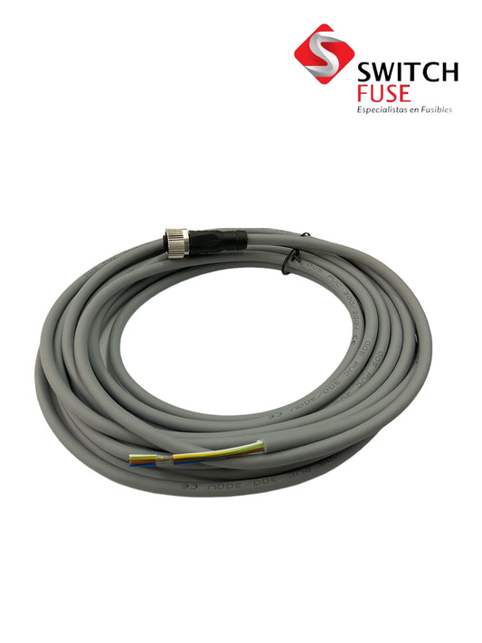 CABLE HEMBRA PARA SENSOR M12 5H